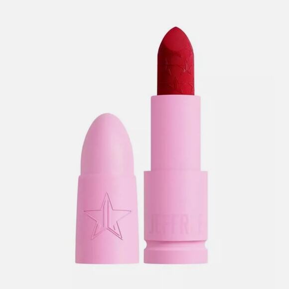 Jeffree Star Velvet Trap Red Affair Electric Red Matte Lipstick New In Box - Picture 3 of 8